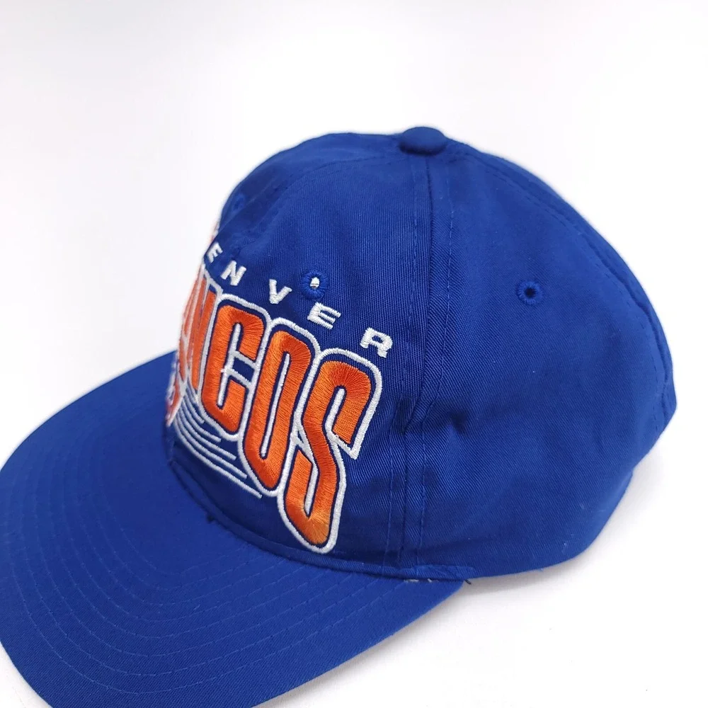 Vintage‎ 90's Denver Broncos STARTER Hat Cap Snap Back Team NFL Embroidered